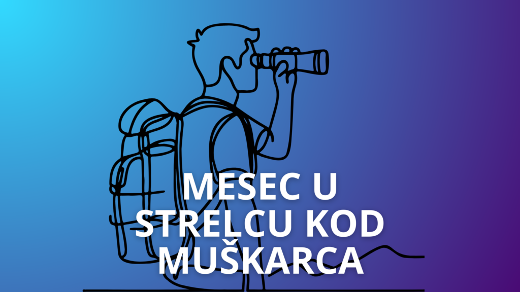 mesec u strelcu kod muškarca, mesec u strelcu muskarac, astrolog tina celestina, natalna karta